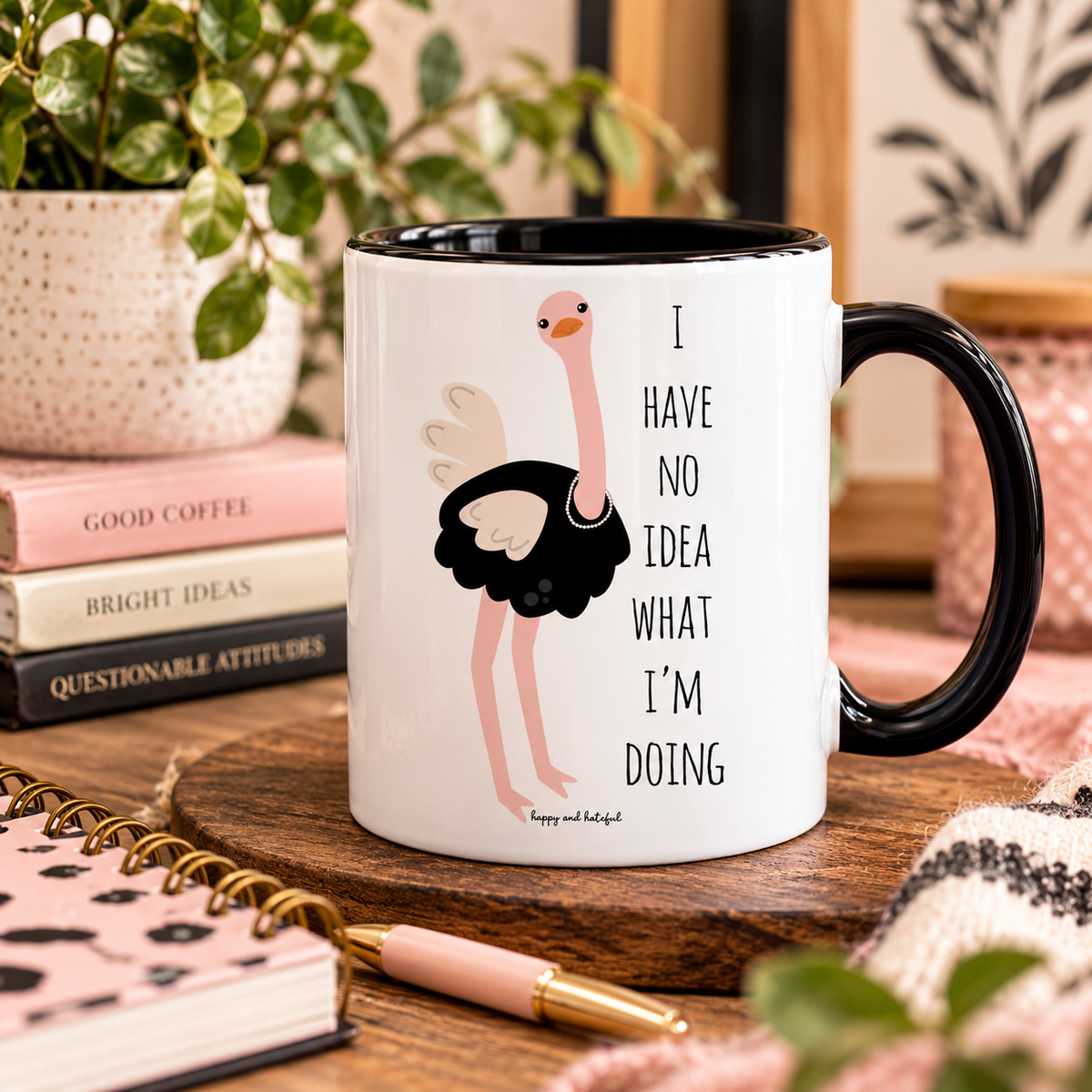 I Have No Idea What I'm Doing Ostrich - 11 oz Mug