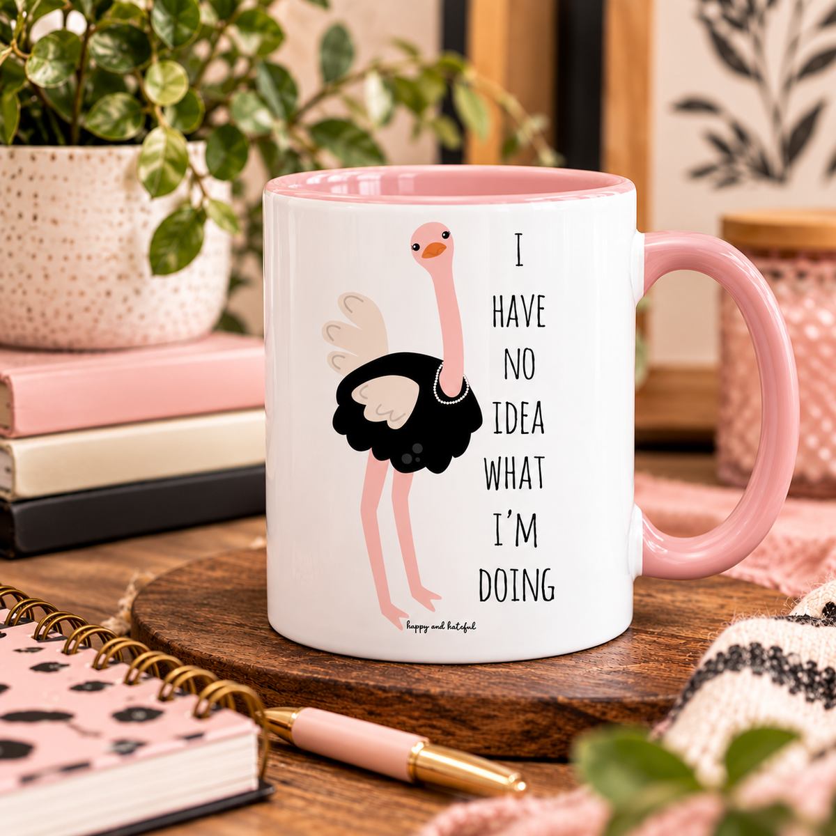 I Have No Idea What I'm Doing Ostrich - 11 oz Mug