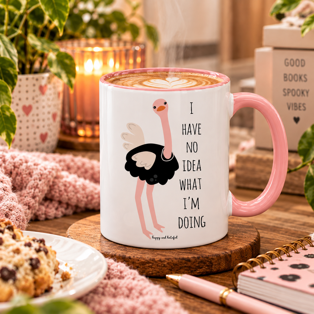 I Have No Idea What I'm Doing Ostrich - 11 oz Mug